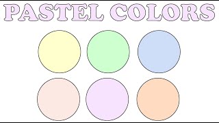 Making & Mixing Pastel Colors {The Basics of Color Mixing, Episode 9}