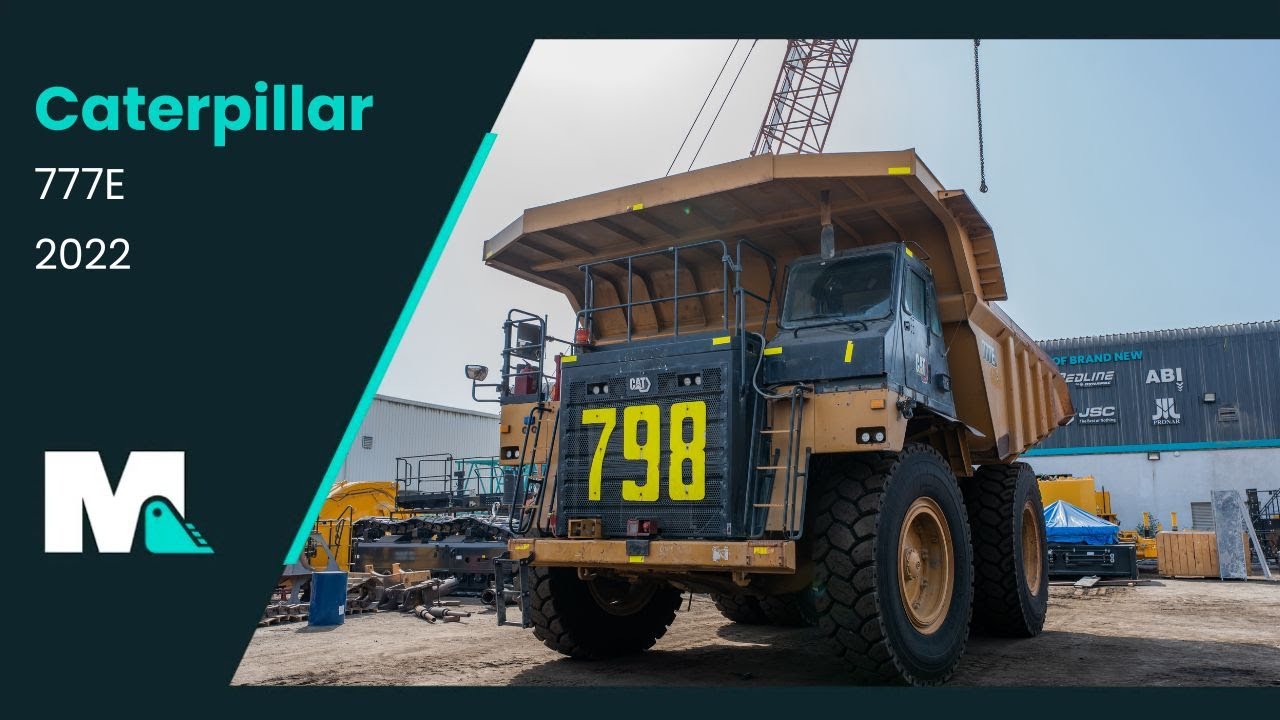 Caterpillar 777E Rigid Dump Truck | 2022