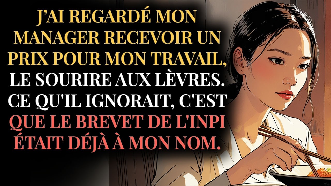Pendant qu'il souriait sur scène, je préparais l'e-mail qui allait tout FAIRE CHUTER.