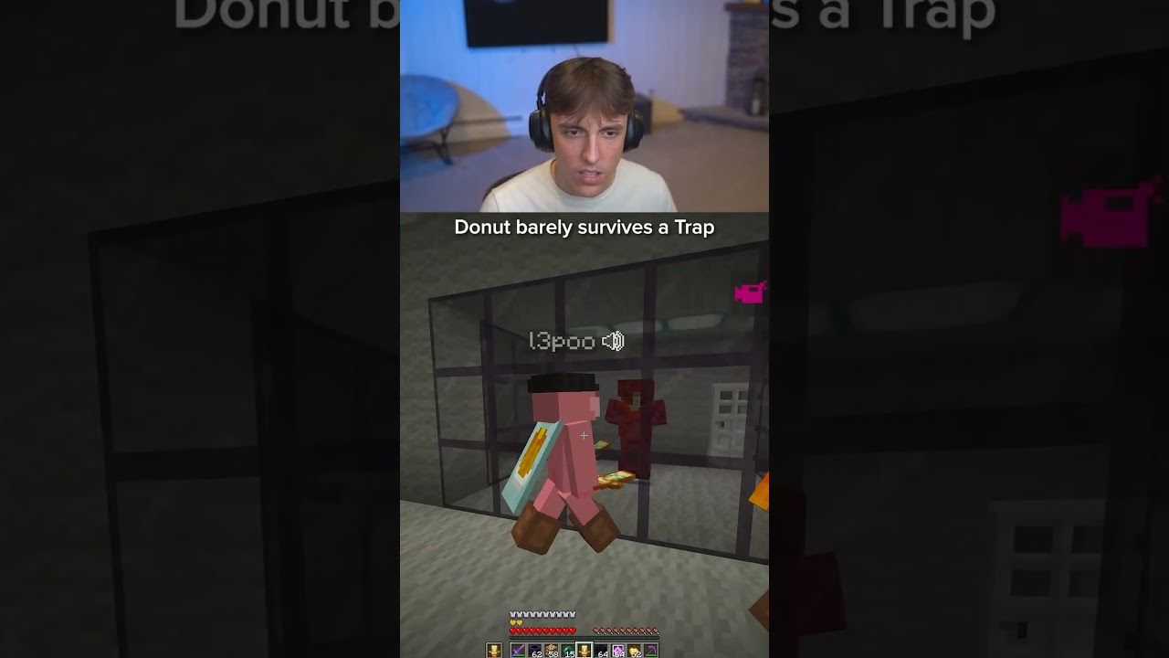 Donut barely survives a Trap