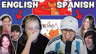 I played gartic phone with SPANISH streamers...