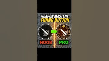 Golden Fire Button Trick 🔥 Free Fire Mastery Firing Button - How To Get?