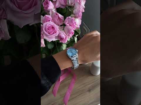 Жіночий класичний годинник Skmei 1620SIBU Silver-Blue зі сріблястим браслетом та синім циферблатом