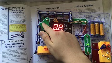 Snap Circuits Skill Builder Gamify Hex Light Funky Siren And Pent Light 1 2 3 4 random