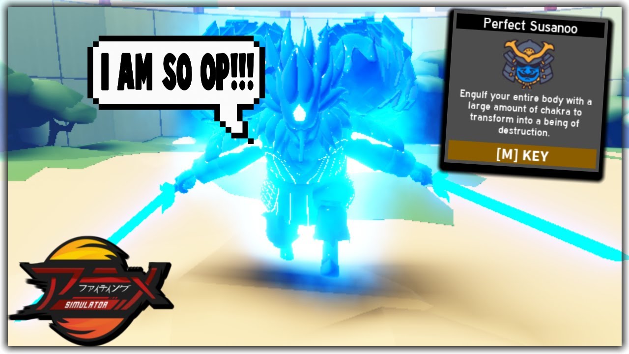 *NEW* PERFECT SUSANOO SHOWCASE AND HOW TO GET IN ANIME FIGHTING