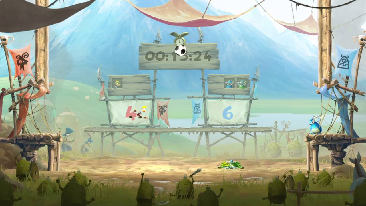 Rayman Legends Kung Foot PS4 Glitch