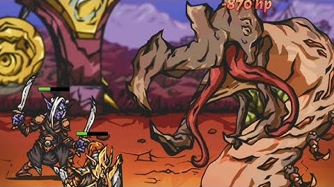 Darkest AFK - Desert Worm Boss Fight