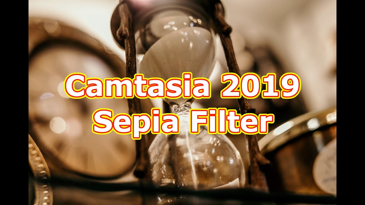 Applying Sepia Filter on High Quality Fruits with Camtasia 2019