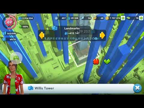 Willis Tower population boost - SimCity BuildIt