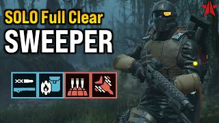 Helldivers 2 - Sweeper SHREDS Bots, Solo Max Difficulty (Full Clear)