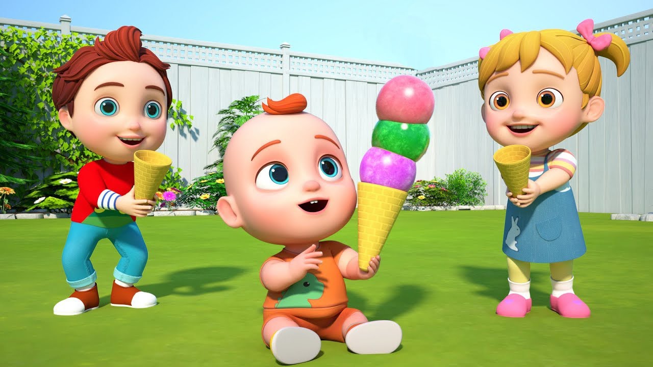 Canção do Sorvete | Músicas Infantis | GoBooBoo em Português