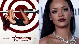 Dua Lipa & Rihanna-Training season x Don’t stop the music(sped up) Resimi