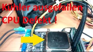 Cooler Master Wasserkühlung Ist Ausgefallen, Cpu Defekt