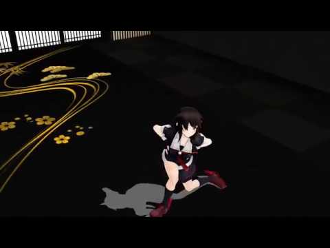 【艦これMMD】時雨のモザイクロール