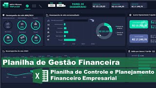 Planilha Gestão Financeira Excel screenshot 4