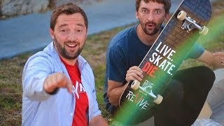 AARON KYRO AND ANDY SCHROCK SET UP A BOARD!