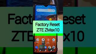 Consumer Cellular ZTE ZMax10 Factory Reset Hard Reset - The Easy Way