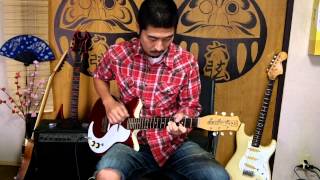 Video thumbnail of "Good-bye My Loneliness/ZARD ソロギター Danelectro 59DC"