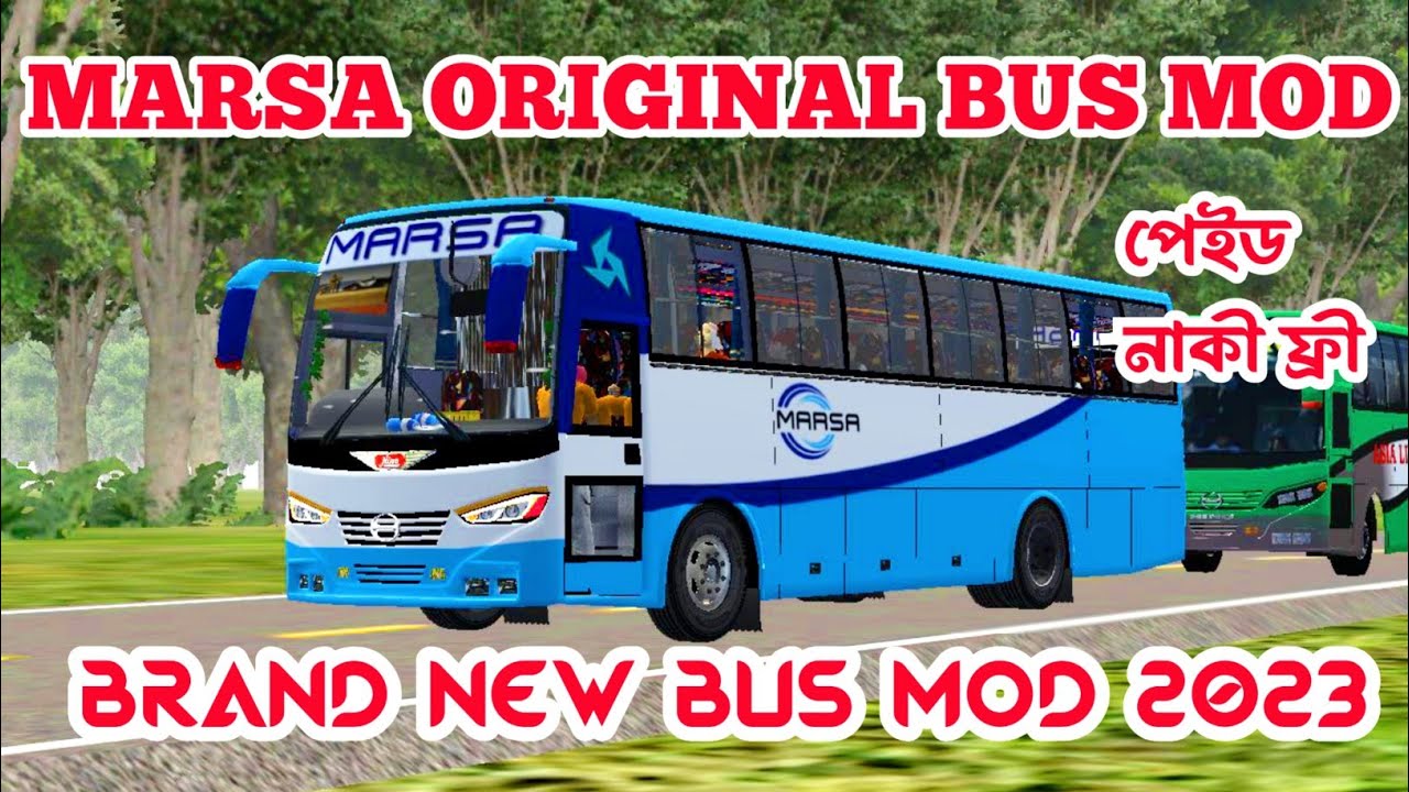 Review Brand New Marsha Hino 1j Bus ModII 😯 Review! 2023 Best ...