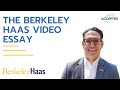 Everything you need to know about the berkeley haas essay