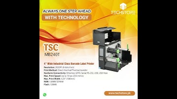 #barcode #label  #tsc  #MB240T