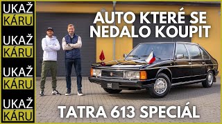 4K | ROLLS-ROYCE PO ČESKU | JEN PRO TY NEJVYŠŠÍ PAPALÁŠE | TATRA 613 SPECIÁL