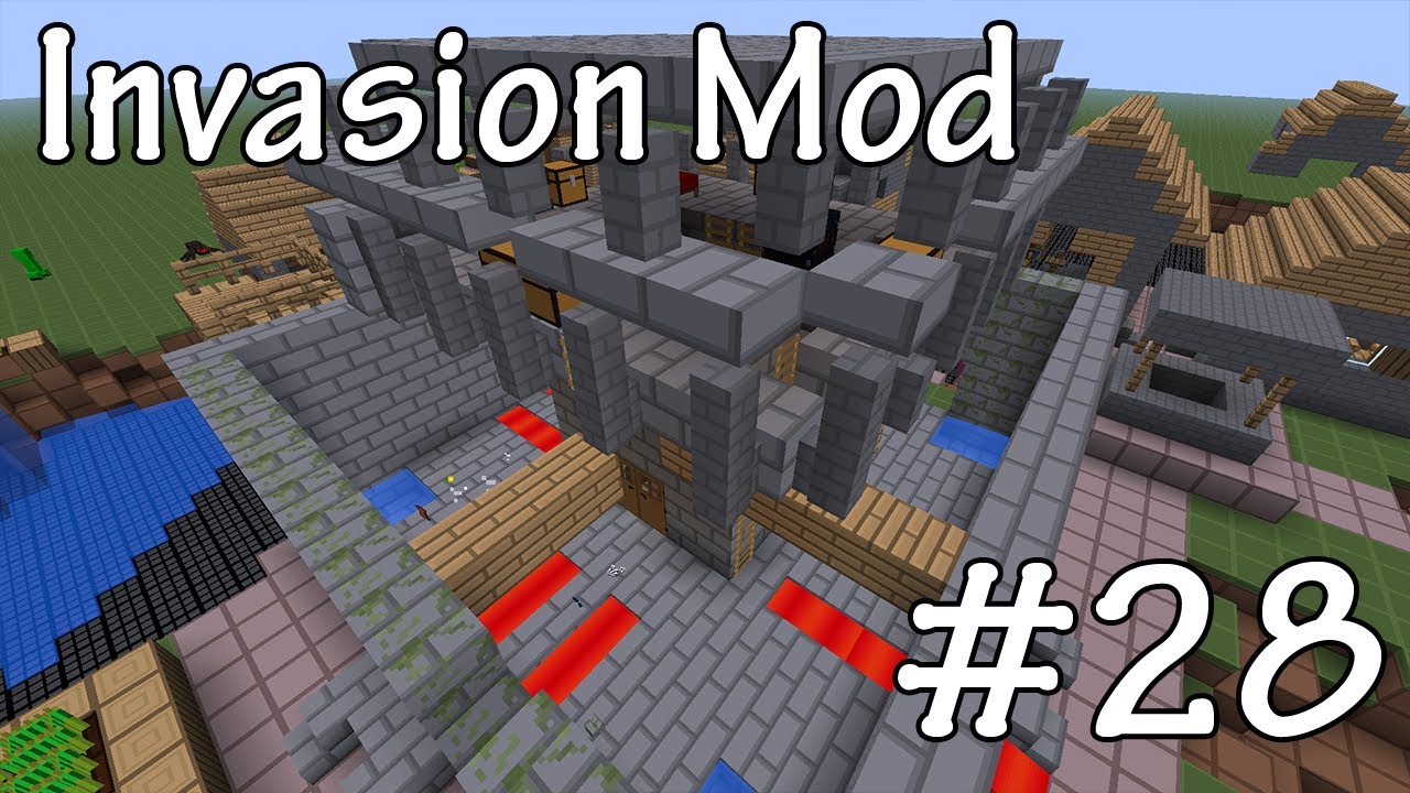 Minecraft Invasion Mod - Ep.28 - Paying The Rent - YouTube