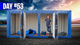 Life Inside a Storage Unit as a Homeless Teen (365 Day Survival Challenge)