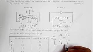 2007 CAIE AS & A level October November Physics Paper 01 Q N 35 (9702/01/O/N/07) by Sajit C Shakya