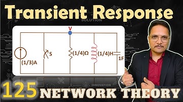 13. Transient Response Solved Example in Network Theory