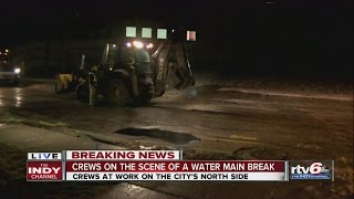 Broad Ripple street sees 2nd collapse in less than 2 months