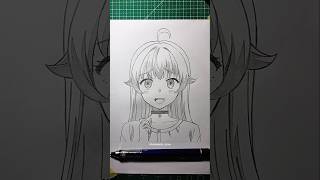Drawing - Nico Face | Witch Watch#witchwatch #shorts #nico #anime