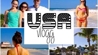 ♡USA-Vlogg! Shopping, Stranden & Poolen | Sascha Richardson♡