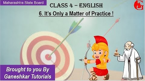 STD-4th | ENGLISH  | LESSON NO. 6 | IT
