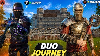 DUO JOURNEY WITH 🤩 @8848LUFFY Oxide Survival Island Update #oxide #rust 