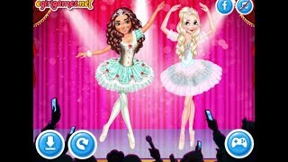 Эльза и Моана Балерины видео