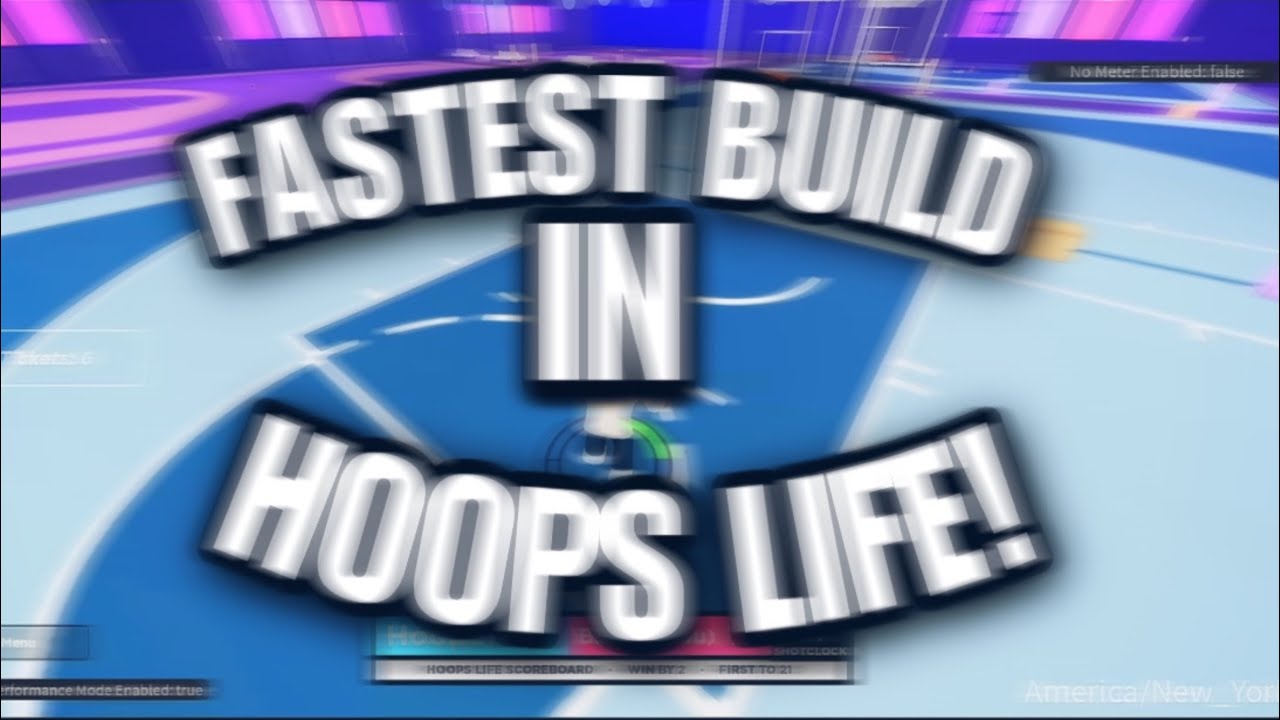 FASTEST BUILD HOOPS LIFE?! (BEST BUILD IN HOOPS LIFE, FASTEST BUILD