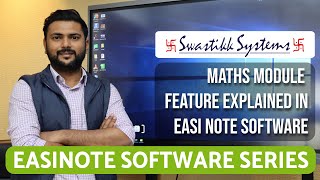 EasiNote Software - Maths Module explained by Atul Jain (Swastikk Systems) screenshot 1