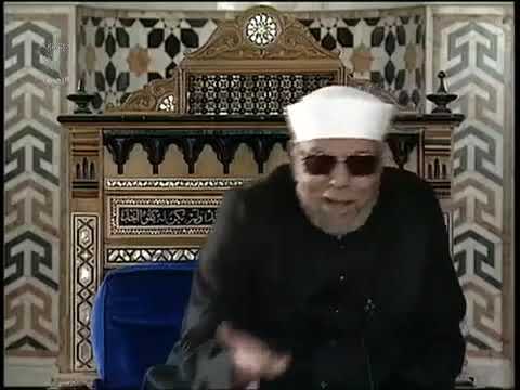 تفسير خطاب الله عز وجل لإبليس اسنكبرت ام كنت من العالين سورة ص الشيخ الشعراوى