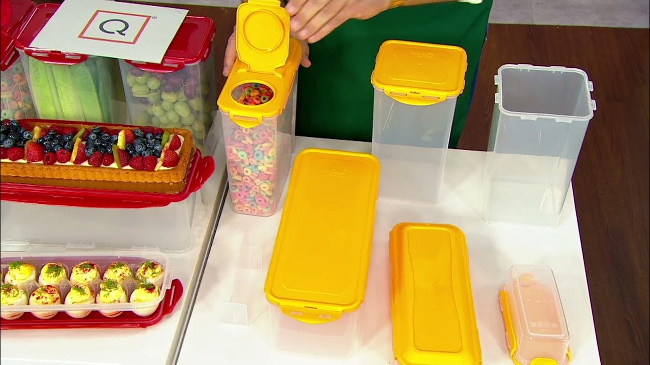 LocknLock David's 6Pc Kitchen Essentials Storage Set on QVC YouTube