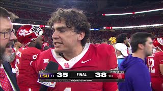 Conner Weigman Post-Game Interview after Defeating LSU in the 2025 Kinder's Texas Bowl