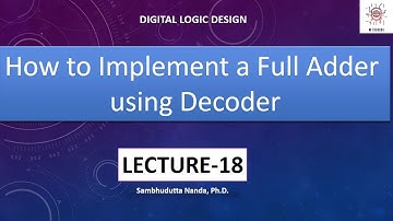 How to Implement a Full Adder using Decoder