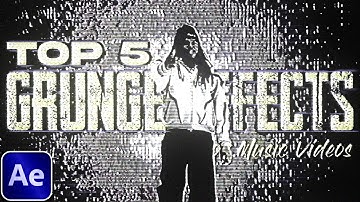 These 5 Grunge Effects Will Make Your Edits Look INSANE (After Effects)