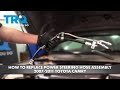 How to Replace Power Steering Hose Assembly 2007-2011 Toyota Camry