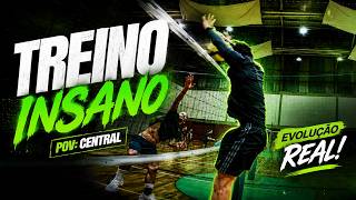 Esse Oposto vai alto demais!!!! - Treino de Vôlei em Primeira Pessoa - FIT FIHS COTIA São Paulo