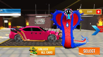 Snake Robot Car Trainsforming  , War Robot Game  , Android Games