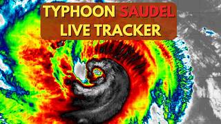 LIVE Tracking Typhoon SAUDEL Satellite | Models | Forecast Track