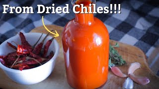 BANGIN Homemade Hot Sauce Recipe Made With Dried Chile Peppers