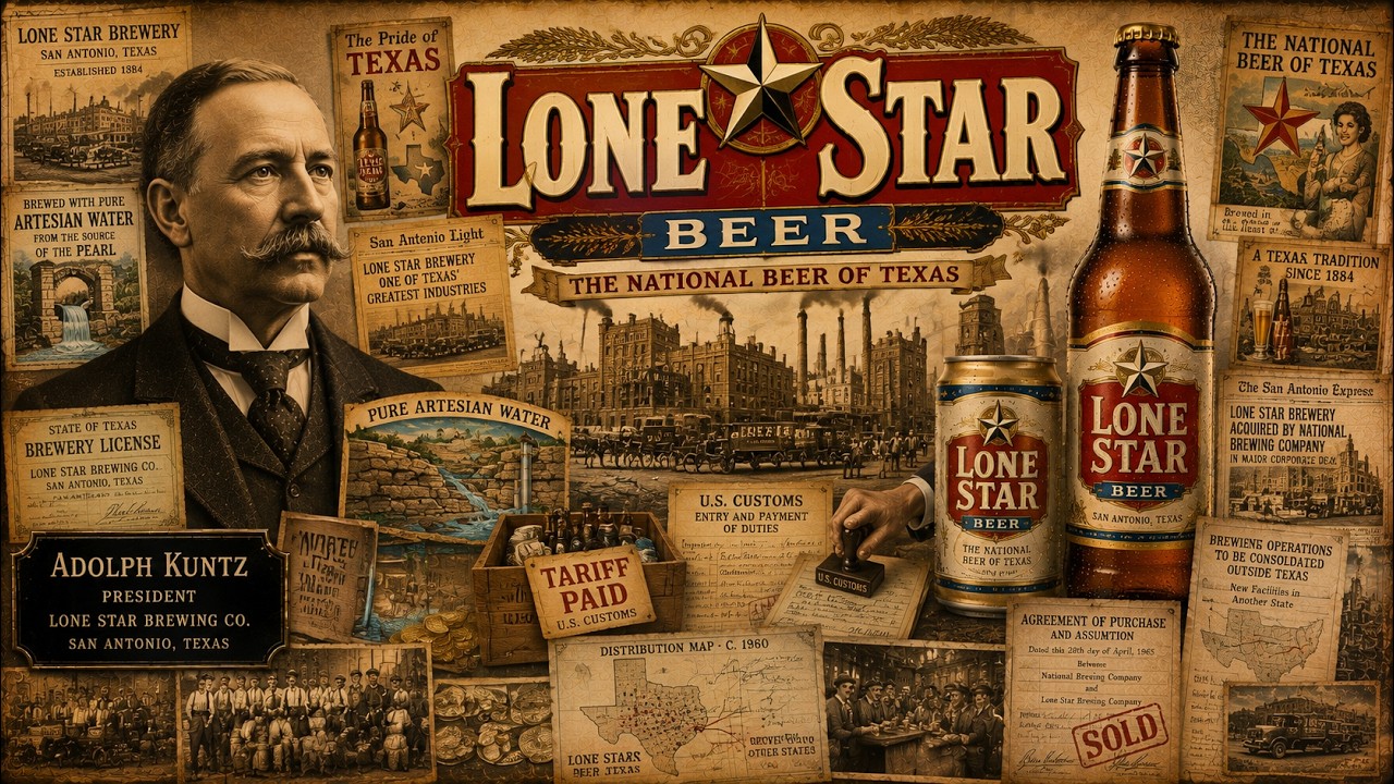 Lone Star Beer: The "National Beer of Texas" That Texas Stopped Brewing Decades Ago