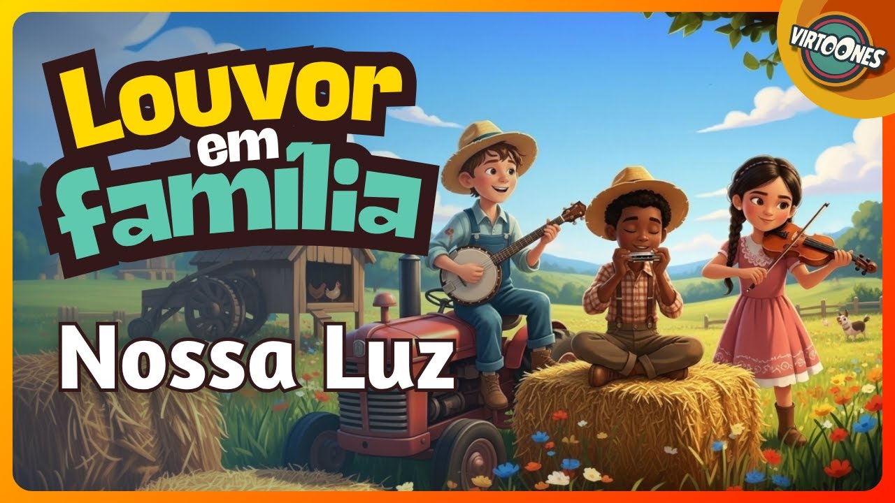 NOSSA LUZ | As 5 solas da Reforma Protestante | Música Gospel para Crianças e Famílias